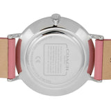 Buy Shop Coach Perry Mother of Pearl White Dial Pink Leather Strap Watch for Women - 14503243 USA Online