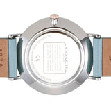 Buy Shop Coach Perry Mother of Pearl White Dial Blue Leather Strap Watch for Women - 14503271 USA Online