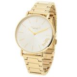 Buy Shop Coach Perry White Dial Gold Steel Strap Watch for Women - 14503345 USA Online