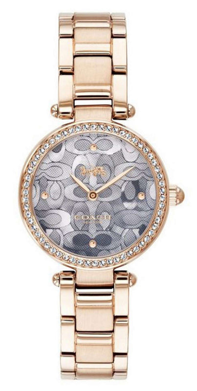 Buy Shop Coach Park Crystal Dial Rose Gold Steel Strap Watch for Women - 14503226 USA Online