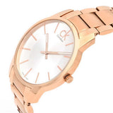 Buy Shop Calvin Klein City White Dial Rose Gold Steel Strap Watch for Men - K2G21646 USA Online