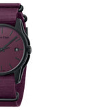 Buy Shop Calvin Klein Tone Maroon Dial Maroon NATO Strap Watch for Men - K7K514UP USA Online
