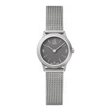 Buy Shop Calvin Klein Minimal Grey Dial Silver Mesh Bracelet Watch for Women - K3M53154 USA Online