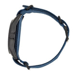 Buy Shop Calvin Klein Tone Blue Dial Blue NATO Strap Watch for Men - K7K514VN USA Online