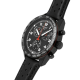 Buy Shop Tissot T Sport PRS 516 Chronograph Black Dial Black Leather Strap Watch for Men - T131.617.36.051.00 USA Online
