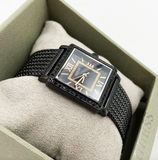 Buy Shop Guess Highline Black Dial Black Mesh Bracelet Watch for Women - W0826L4 USA Online