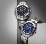 Buy Shop Tissot PR 100 Sport Quartz Chronograph Blue Dial Silver Steel Strap Watch For Men - T101.617.11.041.00 USA Online