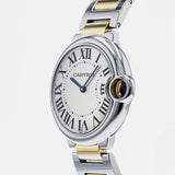 Buy Shop Cartier Ballon Bleu Silver Dial Two Tone Steel Strap Watch for Unisex Watch - W69008Z3 USA Online