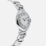 Buy Shop Cartier Ballon Bleu De Cartier White Dial Silver Steel Strap Watch for Women - W69010Z4 USA Online