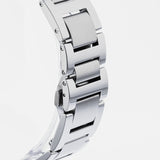 Buy Shop Cartier Ballon Bleu De Cartier Silver Dial Silver Steel Strap Watch for Men - WSBB0049 USA Online