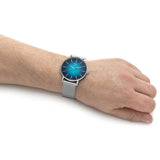 Buy Shop Tissot Everytime Gent Green Dial Silver Mesh Bracelet Watch for Men - T143.410.11.091.00 USA Online