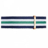 Buy Shop Daniel Wellington Classic Nottingham White Dial Two Tone NATO Strap Watch For Men - 0108DW USA Online