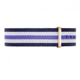 Buy Shop Daniel Wellington Classic Trinity White Dial Three Tone Nylon Strap Watch For Women - 0509DW USA Online