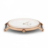 Buy Shop Daniel Wellington Classy Glasgow White Dial Two Tone Nylon Strap Watch For Women - DW00100078 USA Online