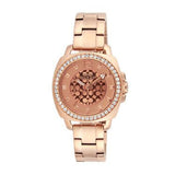 Buy Shop Coach Mini Boyfriend Rose Gold Dial Rose Gold Steel Strap Watch for Women - 14501701 USA Online