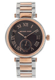 Buy Shop Michael Kors Skylar Black Dial Two Tone Steel Strap Watch for Women - MK5957 USA Online