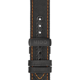 Mido Commander Automatic Gradient Black Dial Black Nylon Strap Watch For Men - M021.407.37.411.00