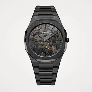 Buy Shop D1 Milano Ultra Thin Two Tone Black Steel Strap Watch for Men - D1-UTBJ31 USA Online