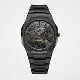 Buy Shop D1 Milano Ultra Thin Two Tone Black Steel Strap Watch for Men - D1-UTBJ31 USA Online