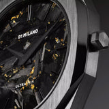 Buy Shop D1 Milano Ultra Thin Two Tone Black Steel Strap Watch for Men - D1-UTBJ31 USA Online