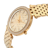 Buy Shop Michael Kors Darci Gold Dial Gold Steel Strap Watch for Women - MK3398 USA Online