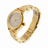 Buy Shop Michael Kors Kinley Gold Dial Gold Steel Strap Watch for Women - MK6209 USA Online