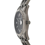 Buy Shop Versace Greca Time Quartz Black Dial Grey Steel Strap Watch for Men - VE3K00622 USA Online