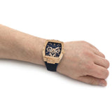 Buy Shop Guess Phoenix Multifunction Blue Dial Blue Rubber Strap Watch for Men - GW0202G4 USA Online