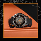 Mido Commander Automatic Gradient Black Dial Black Nylon Strap Watch For Men - M021.407.37.411.00