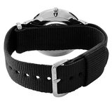 Buy Shop Daniel Wellington Classic Cornwall White Dial Black Nylon Strap Watch For Men - DW00100260 USA Online