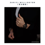 Buy Shop Daniel Wellington Iconic Chronograph Black Dial Black Steel Strap Watch For Men - DW00100642 USA Online