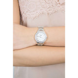 Buy Shop Fossil Jesse White Dial Silver Steel Strap Watch for Women - ES2362 USA Online