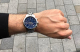 Buy Shop Tissot PRC 200 Chronograph Quartz Blue Dial Silver Steel Strap Watch For Men - T114.417.11.047.00 USA Online