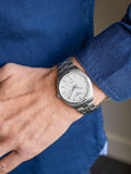 Buy Shop Tissot PR 100 Quartz White Dial Silver Steel Strap Watch For Women - T101.410.11.031.00 USA Online