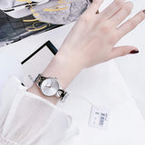 Buy Shop Calvin Klein Snake Silver Dial Silver Steel Strap Watch For Women - K6E23146 USA Online