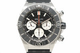 Buy Shop Breitling Super Chronomat B01 44 Black Dial Black Rubber Strap Watch for Men - AB0136251B1S1 USA Online