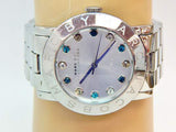 Buy Shop Marc Jacobs Amy White Dial Silver Steel Strap Watch for Women - MBM3140 USA Online