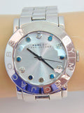Buy Shop Marc Jacobs Amy White Dial Silver Steel Strap Watch for Women - MBM3140 USA Online