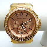 Buy Shop Michael Kors Dylan Rose Gold Dial Rose Gold Steel Strap Watch for Women - MK5412 USA Online