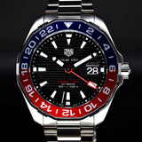 Buy Shop Tag Heuer Aquaracer Pepsi Black Dial Watch for Men - WAY201F.BA0927 USA Online