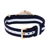 Buy Shop Daniel Wellington Classic Glasgow White Dial Two Tone NATO Strap Watch for Men - DW00100004 USA Online