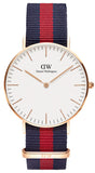 Buy Shop Daniel Wellington Classic Oxford White Dial Two Tone NATO Strap Watch For Women - DW00100029 USA Online