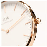 Buy Shop Daniel Wellington Classic Winchester White Dial Three Tone Nylon Strap Watch For Women - DW00100033 USA Online