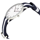 Buy Shop Daniel Wellington Classic Glasgow White Dial Two Tone NATO Strap Unisex Watch - DW00100047 USA Online