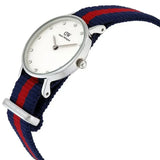 Buy Shop Daniel Wellington Classy Oxford White Dial Two Tone Nylon Strap Watch For Women - DW00100072 USA Online