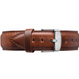 Buy Shop Daniel Wellington Dapper St Mawes White Dial Brown Leather Strap Watch For Men - DW00100087 USA Online