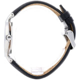 Buy Shop Daniel Wellington Dapper Sheffield White Dial Black Leather Strap Watch For Women - DW00100096 USA Online