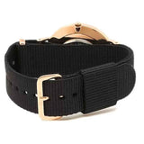 Buy Shop Daniel Wellington Classic Cornwall Black Dial Black Nylon Strap Watch For Women - DW00100148 USA Online