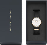 Buy Shop Daniel Wellington Classic Petite Cornwall White Dial Green NATO Strap Watch For Women - DW00100253 USA Online