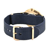 Buy Shop Daniel Wellington Classic Bayswater White Dial Navy Blue NATO Strap Watch For Women - DW00100279 USA Online